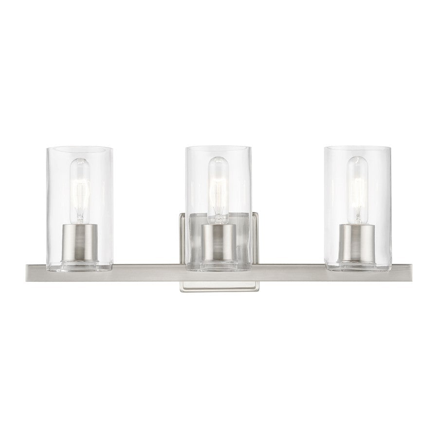 Livex Clarion 3 Light Vanity Sconce