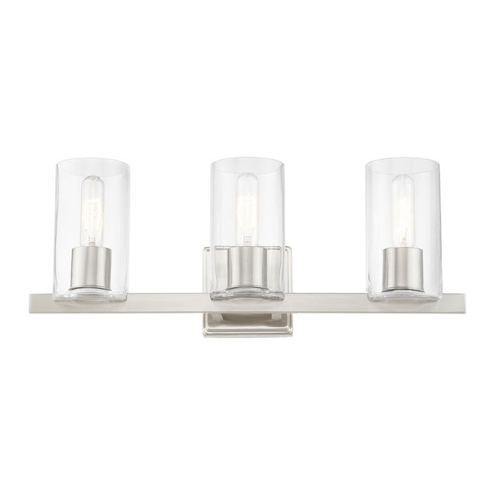 Livex Clarion 3 Light Vanity Sconce
