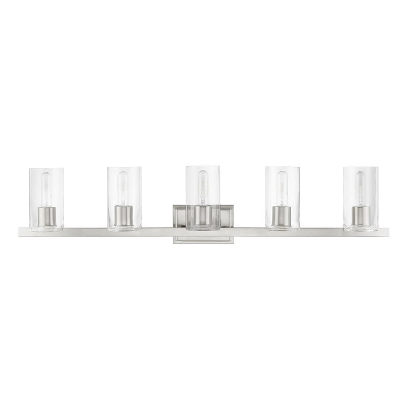 Livex Clarion 5 Light Vanity Sconce