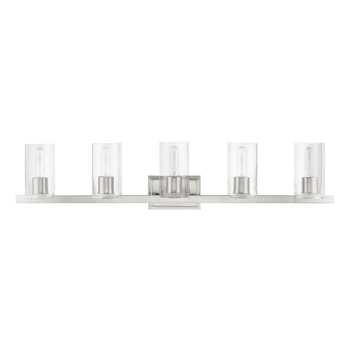 Livex Clarion 5 Light Vanity Sconce