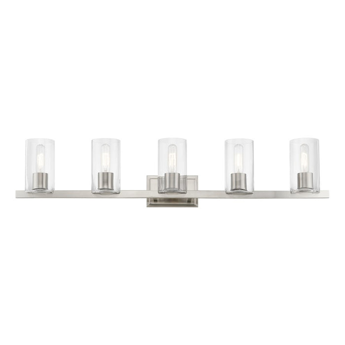 Livex Clarion 5 Light Vanity Sconce