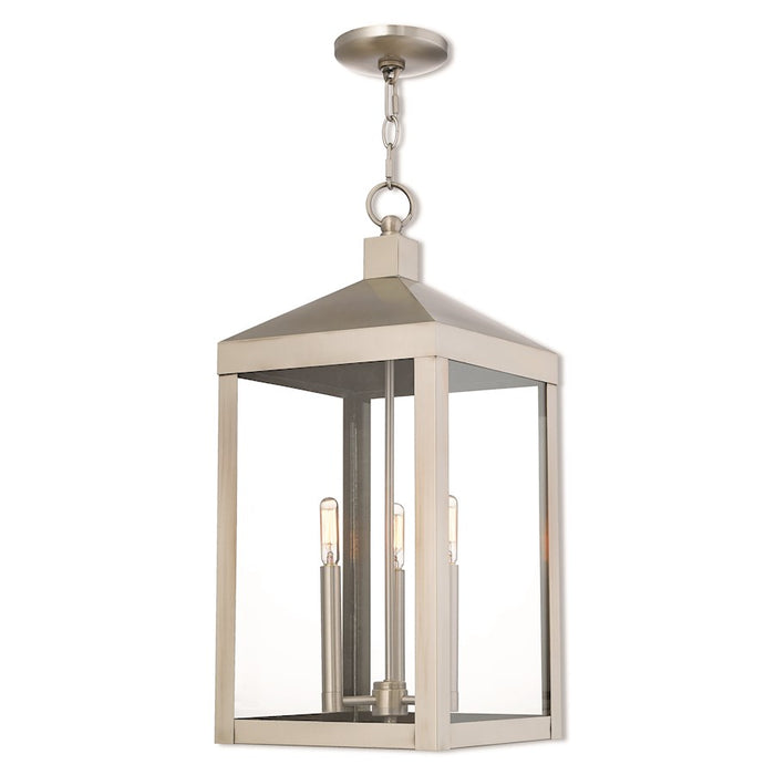 Livex Lighting Nyack 3 Light Outdoor Pendant Lantern