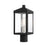 Livex Nyack 1 Light Outdoor Post Top Lantern , Clear