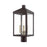 Livex Nyack 3 Light Outdoor Post Top Lantern , Clear