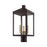 Livex Nyack 3 Light Outdoor Post Top Lantern , Clear