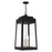 Livex Lighting Oslo 4 Light Outdoor Pendant Lantern, Black