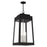 Livex Lighting Oslo 4 Light Outdoor Pendant Lantern, Black