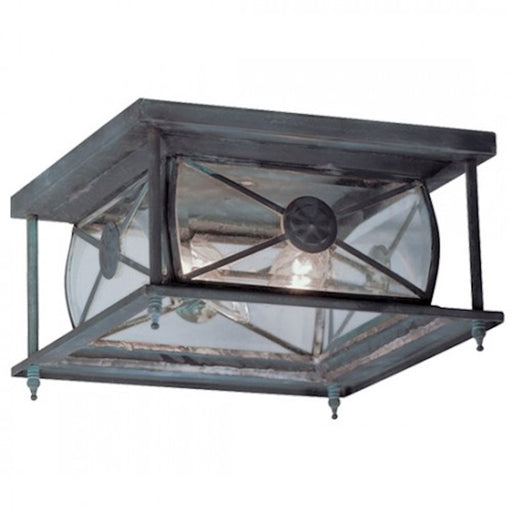 Livex Lighting Providence Outdoor Ceiling Mount, Charcoal