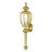 Livex Lighting Outdoor Basics Outdoor Wall Lantern, Polished Brass