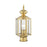 Livex Lighting Outdoor Basics Outdoor Post Head, Polished Brass