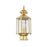 Livex Lighting Outdoor Basics Outdoor Post Head, Polished Brass