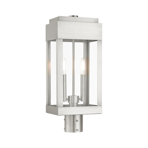 Livex York 2 Light Outdoor Post Top Lantern