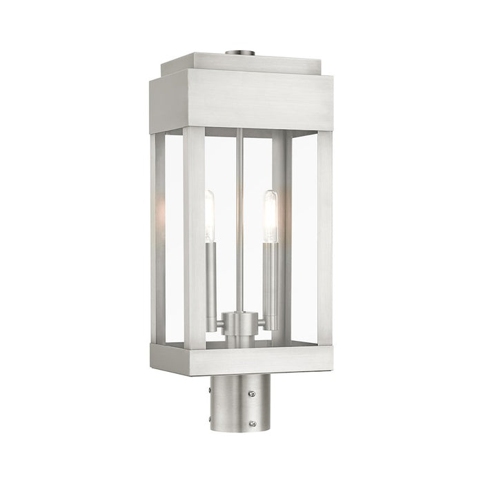 Livex York 2 Light Outdoor Post Top Lantern