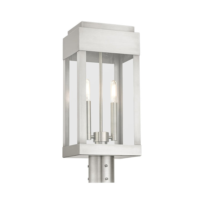 Livex York 2 Light Outdoor Post Top Lantern