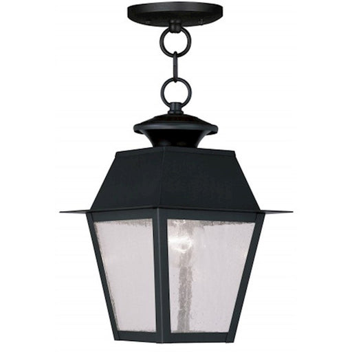 Livex Lighting Mansfield Outdoor Chain Hang, Black