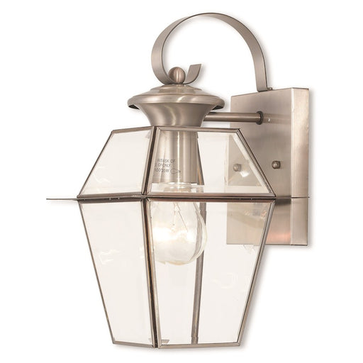 Livex Westover Outdoor Wall Lantern, Beveled