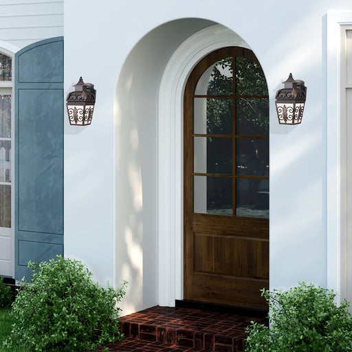 Livex Lighting Berkshire Outdoor Wall Sconce, Bronze