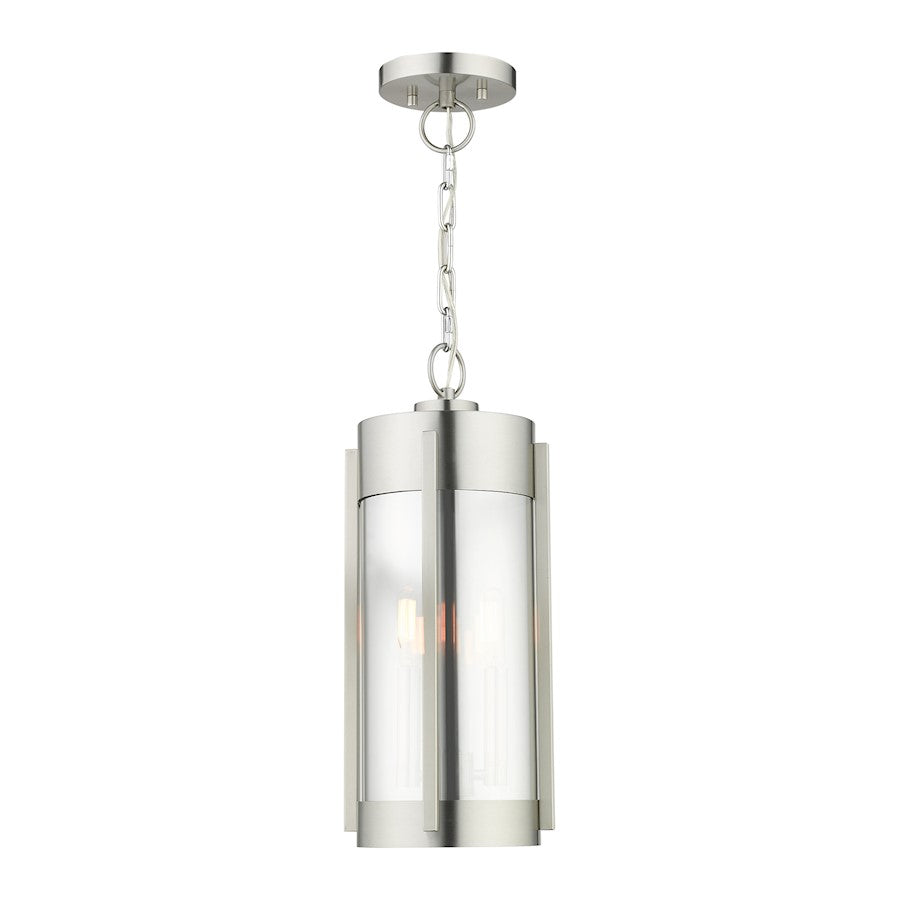 Livex Sheridan 2-Light Outdoor Pendant Lantern