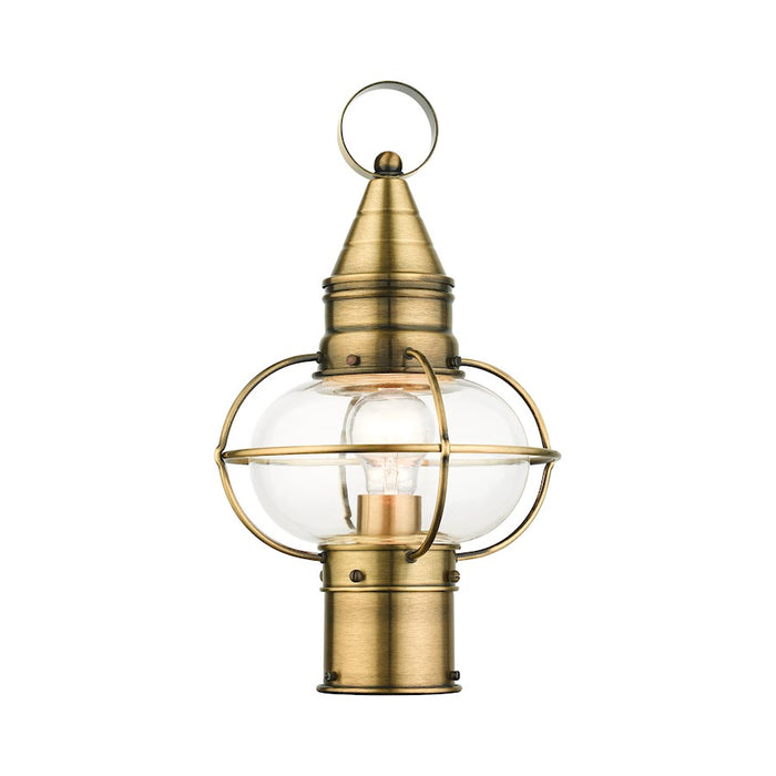 Livex Newburyport 1 Light Outdoor Post Top Lantern