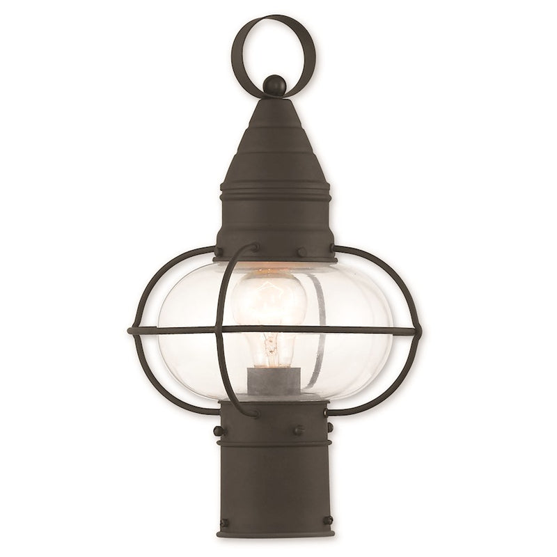 Livex Newburyport 1 Light Outdoor Post Top Lantern