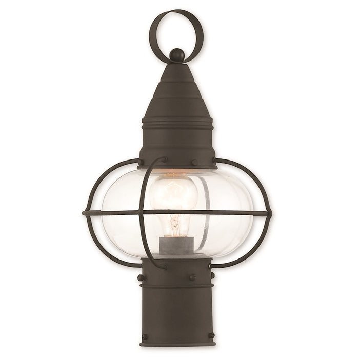 Livex Newburyport 1 Light Outdoor Post Top Lantern