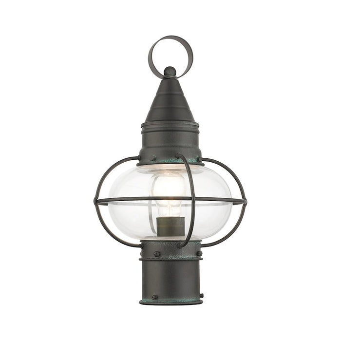 Livex Newburyport 1 Light Outdoor Post Top Lantern