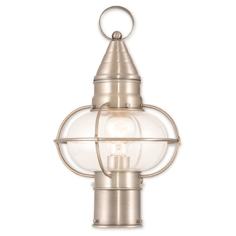 Livex Newburyport 1 Light Outdoor Post Top Lantern