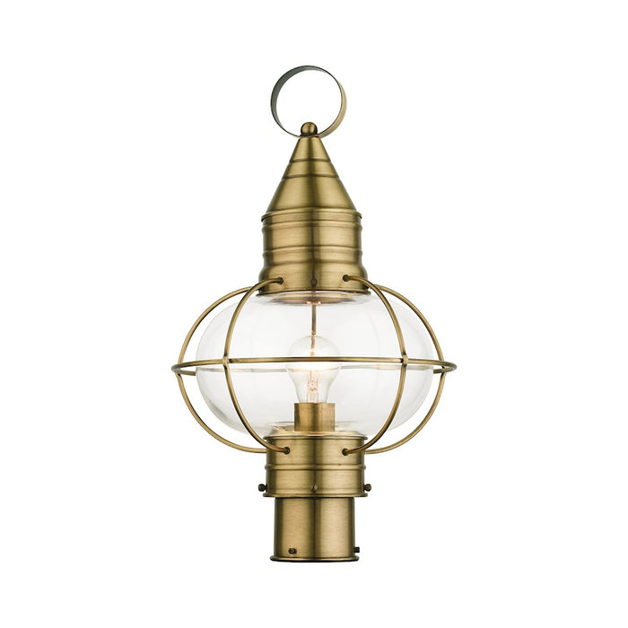 Livex Newburyport 1 Light Large Outdoor Post Top Lantern