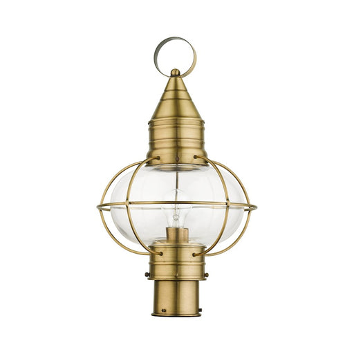 Livex Newburyport 1 Light Large Outdoor Post Top Lantern