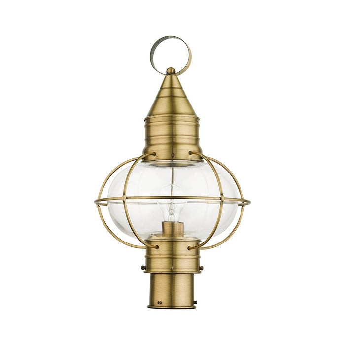 Livex Newburyport 1 Light Large Outdoor Post Top Lantern