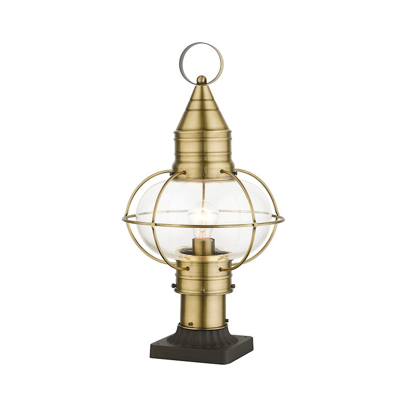 Livex Newburyport 1 Light Large Outdoor Post Top Lantern