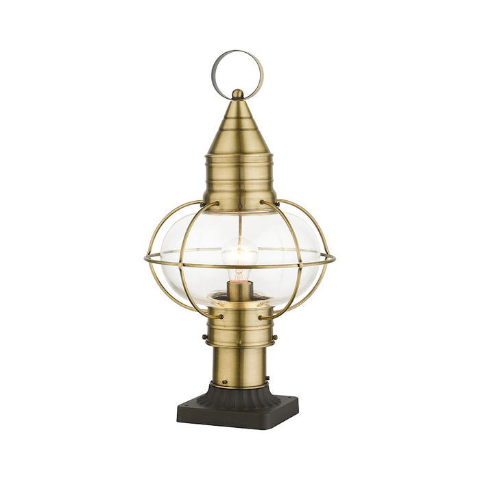 Livex Newburyport 1 Light Large Outdoor Post Top Lantern