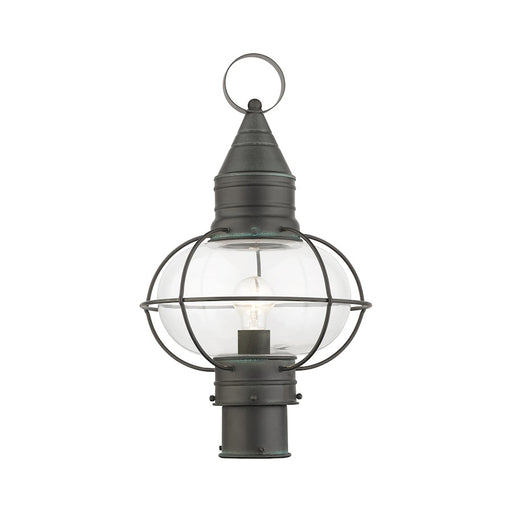 Livex Newburyport 1 Light Large Outdoor Post Top Lantern