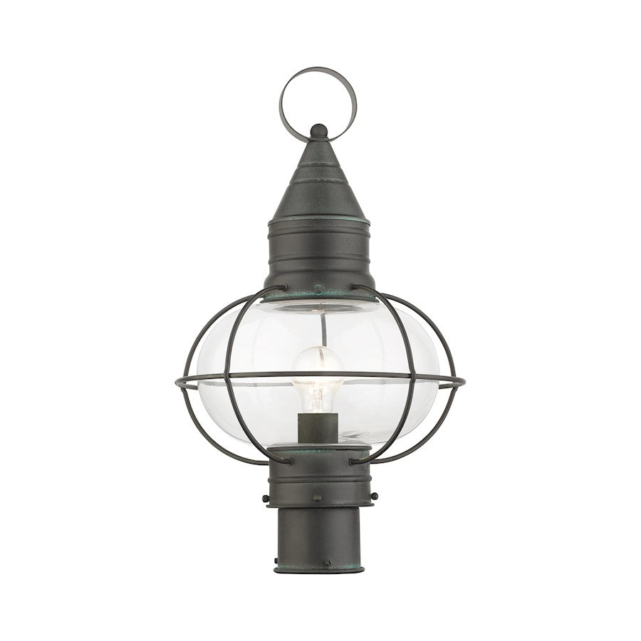 Livex Newburyport 1 Light Large Outdoor Post Top Lantern