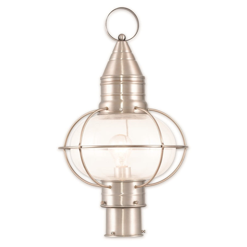 Livex Newburyport 1 Light Large Outdoor Post Top Lantern
