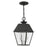 Livex Mansfield Outdoor Pendant Lantern, Black