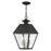 Livex Mansfield Outdoor Pendant Lantern, Black