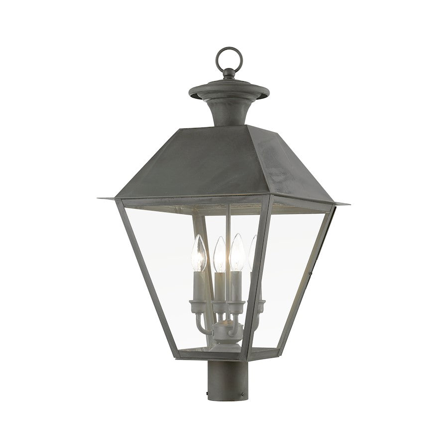 Livex Wentworth 4 Light Outdoor Extra Large Post Lantern