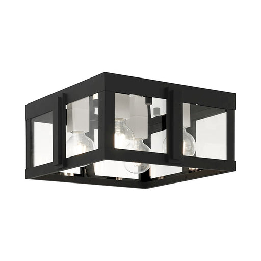 Livex Lexington 4 Light Outdoor Flush Mount