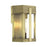 Livex Berksford 1Lt Small Outdoor Wall Lantern, Brass/Clear Glass