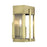 Livex Berksford 2Lt Med. Outdoor Wall Lantern, Brass/Clear Glass