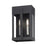 Livex Berksford 2Lt Med. Outdoor Wall Lantern, Black/Nickel/Clear
