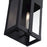 Livex Berksford 2Lt Med. Outdoor Wall Lantern, Black/Nickel/Clear