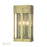 Livex Berksford 3Lt Large Outdoor Wall Lantern, Brass/Clear Glass - 28963-01