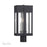 Livex Berksford 2Lt Large Outdoor Post Top Lantern, Black/Nickel - 28964-04