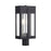Livex Berksford 2Lt Large Outdoor Post Top Lantern, Black/Nickel