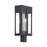 Livex Berksford 2Lt Large Outdoor Post Top Lantern, Black/Nickel