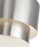 Livex Zolana 2Lt Medium Semi-Flush, Nickel/Nickel/Shiny White