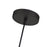 Livex Zolana 1Lt Pendant, Black/Black Steel/Shiny White