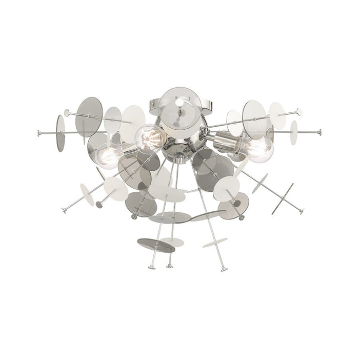 Livex Lighting Circulo 4 Light Ceiling Mount